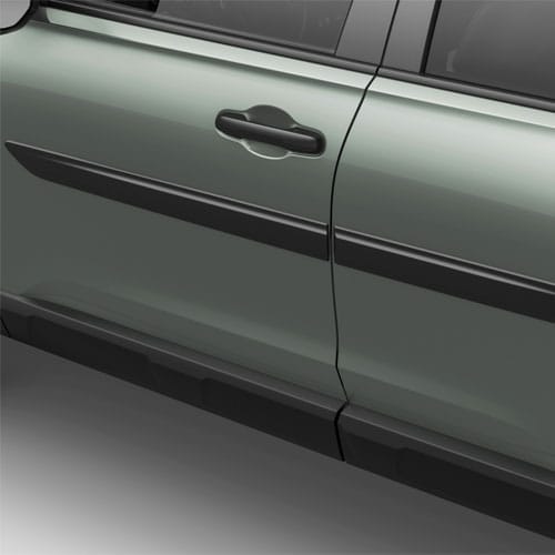 Honda Body Side Moldings - Black (Passport) | 08P05-3BM-100